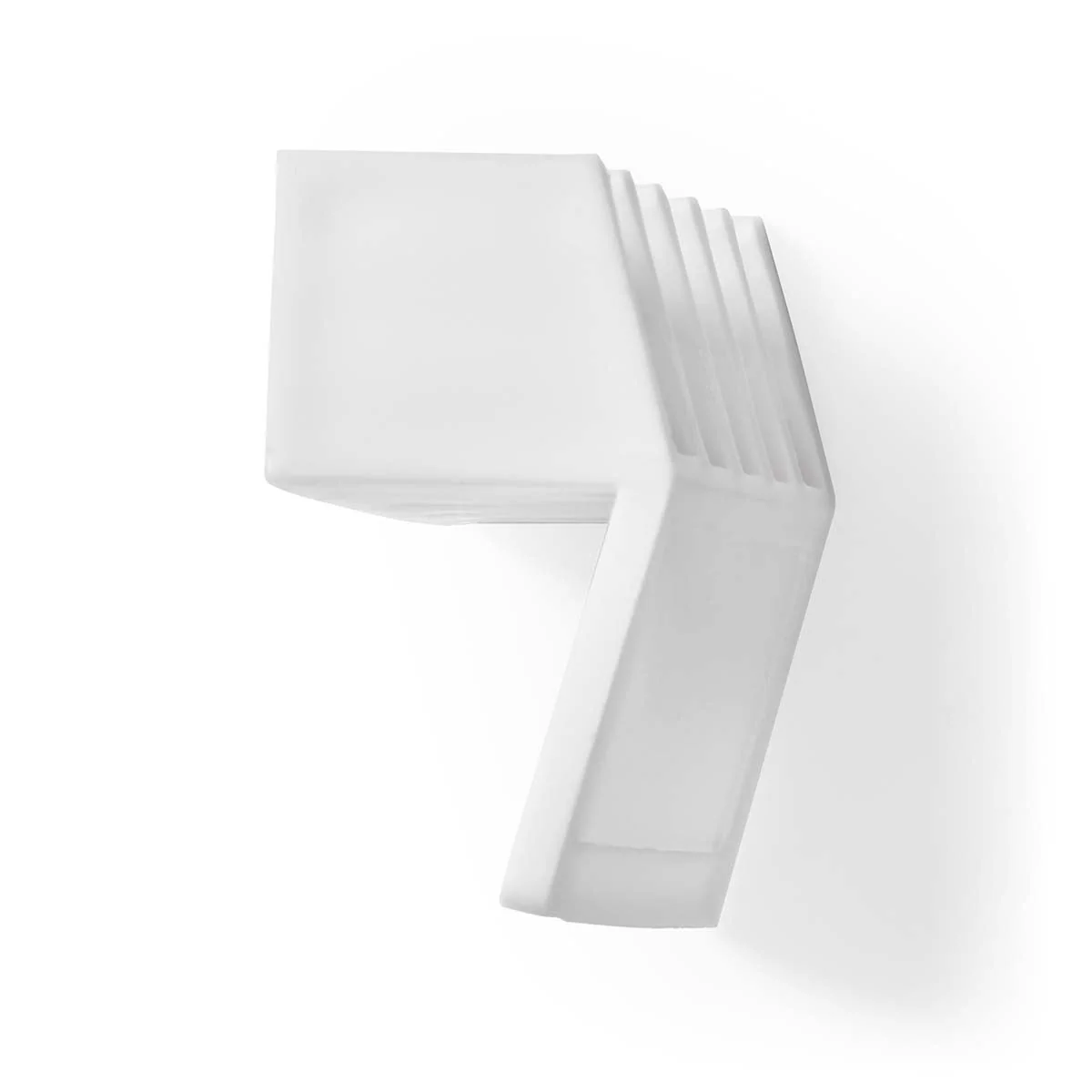 Nedis Cable Management | Cable Clip | Click and Go | 2 pcs | Number of slots: 5 Slots | Maximum cable thickness: 7.1 mm | Polypropylene | White - Image 4