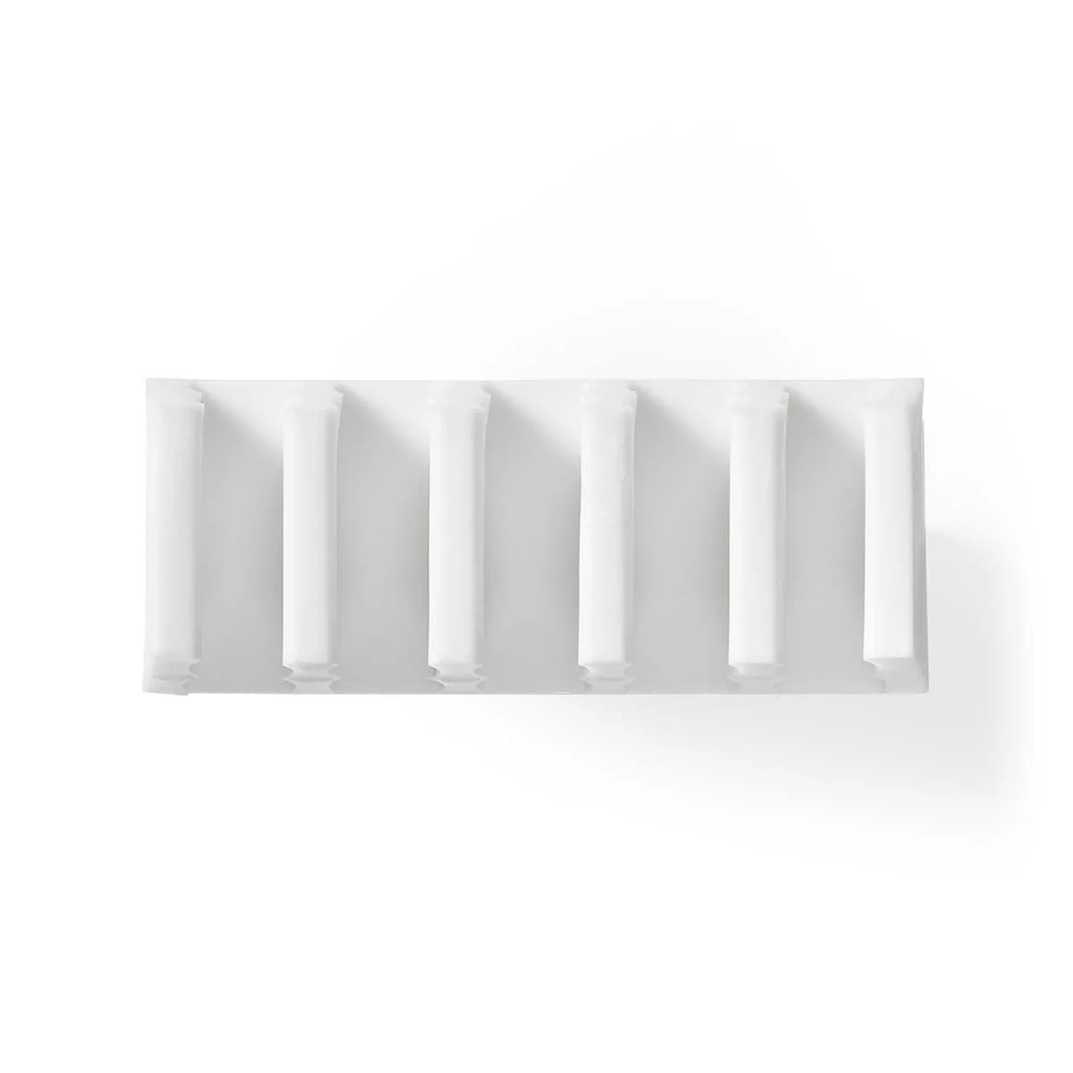 Nedis Cable Management | Cable Clip | Click and Go | 2 pcs | Number of slots: 5 Slots | Maximum cable thickness: 7.1 mm | Polypropylene | White - Image 5