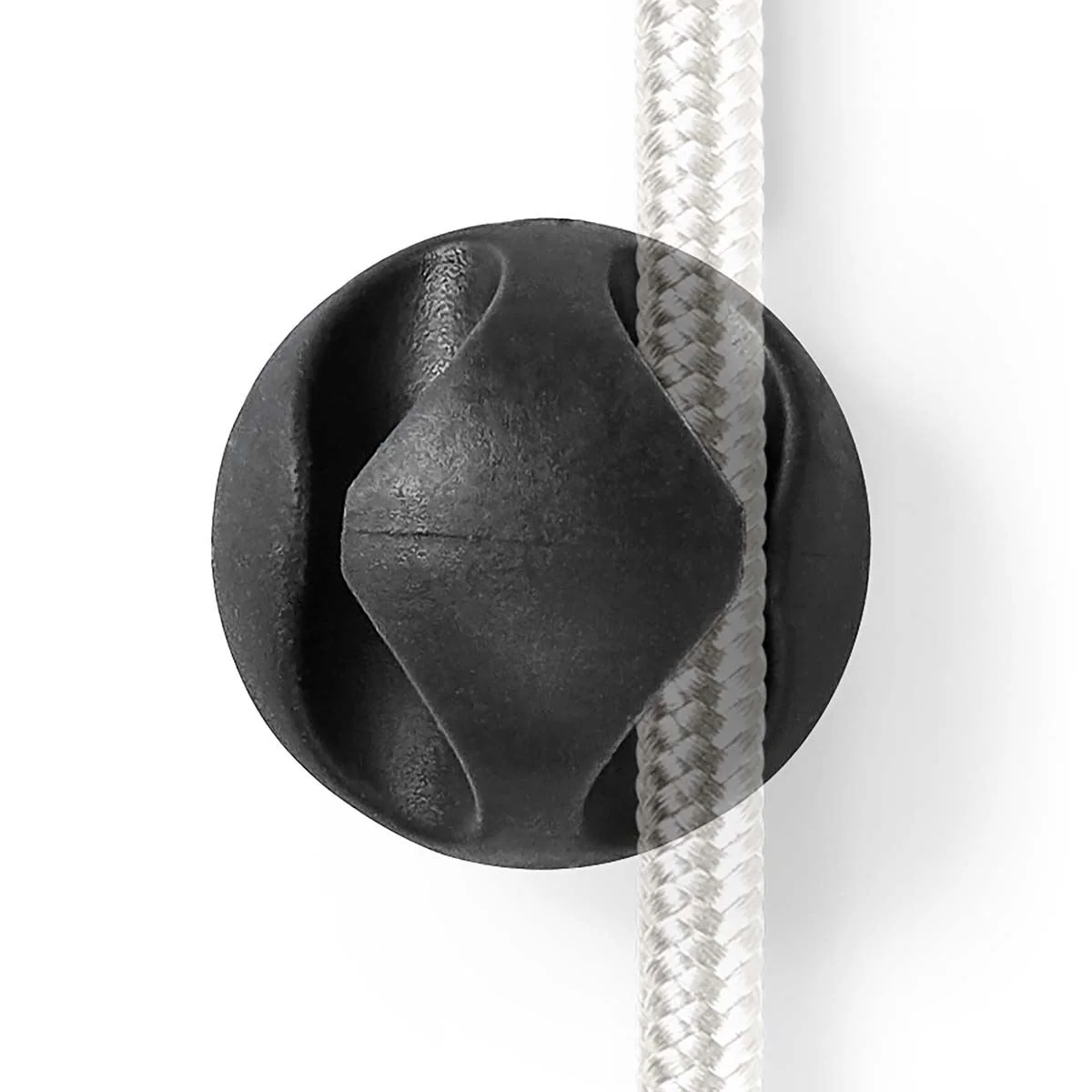 Nedis Cable Management | Cable Clip | Click and Go | 6 pcs | Number of slots: 2 Slots | Maximum cable thickness: 5.3 mm | TPE | Black - Image 4