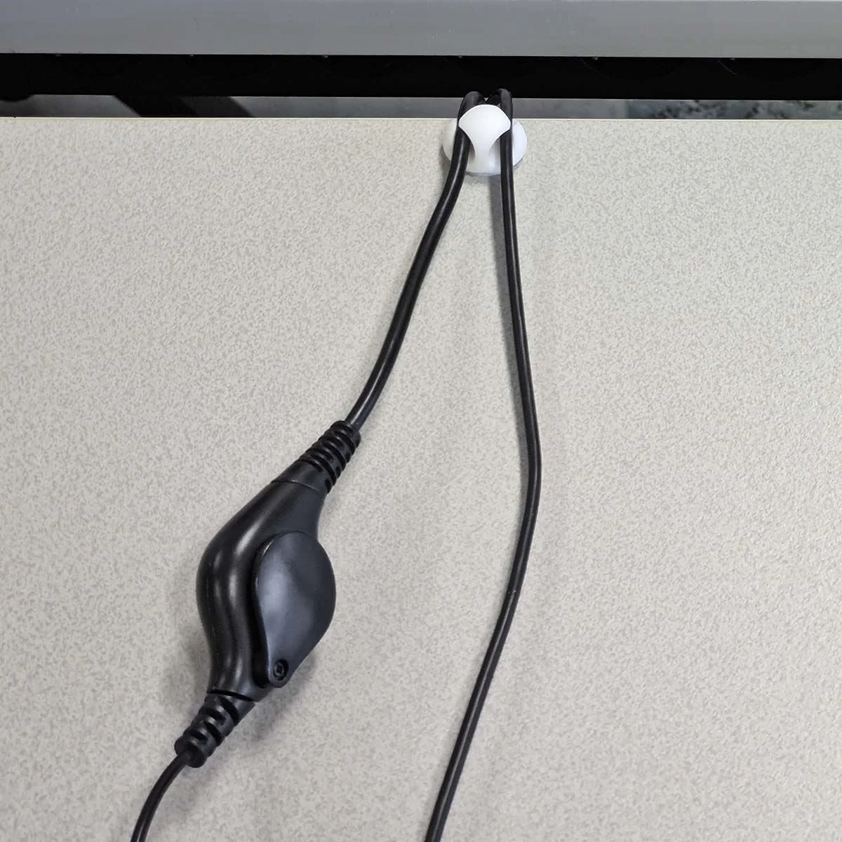 Nedis Cable Management | Cable Clip | Click and Go | 6 pcs | Number of slots: 2 Slots | Maximum cable thickness: 5.3 mm | TPE | White - Image 12