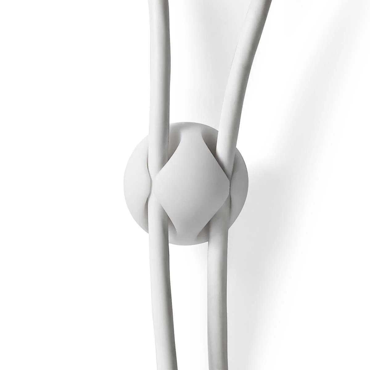 Nedis Cable Management | Cable Clip | Click and Go | 6 pcs | Number of slots: 2 Slots | Maximum cable thickness: 5.3 mm | TPE | White - Image 13