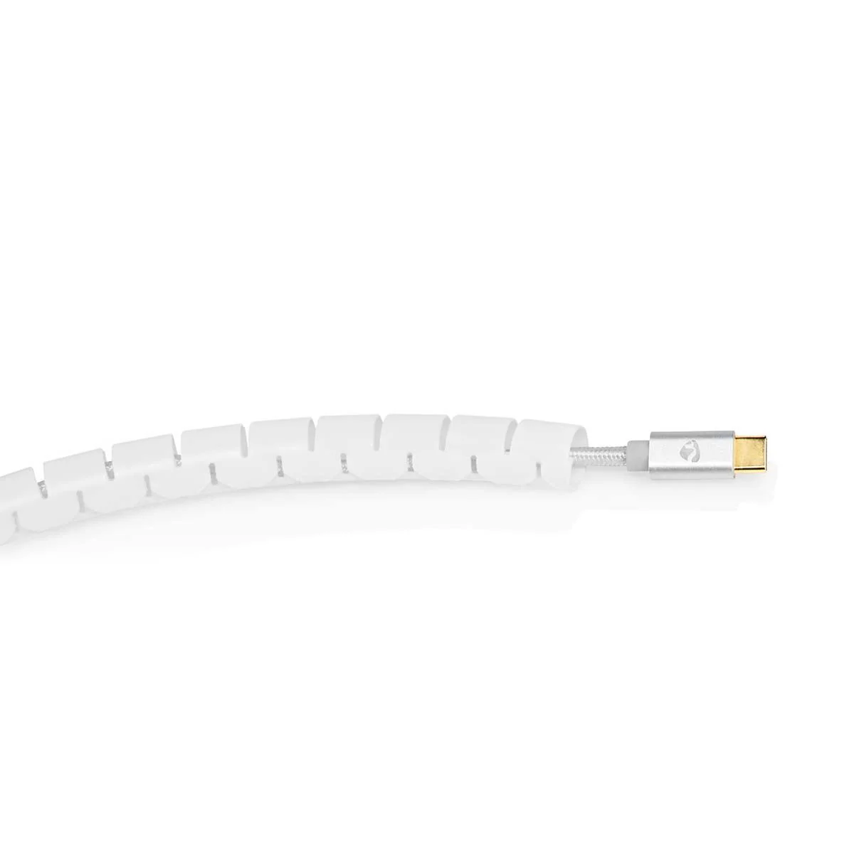 Nedis Cable Management | Spiral Sleeve | 1 pcs | Maximum cable thickness: 16 mm | PE | White - Image 5
