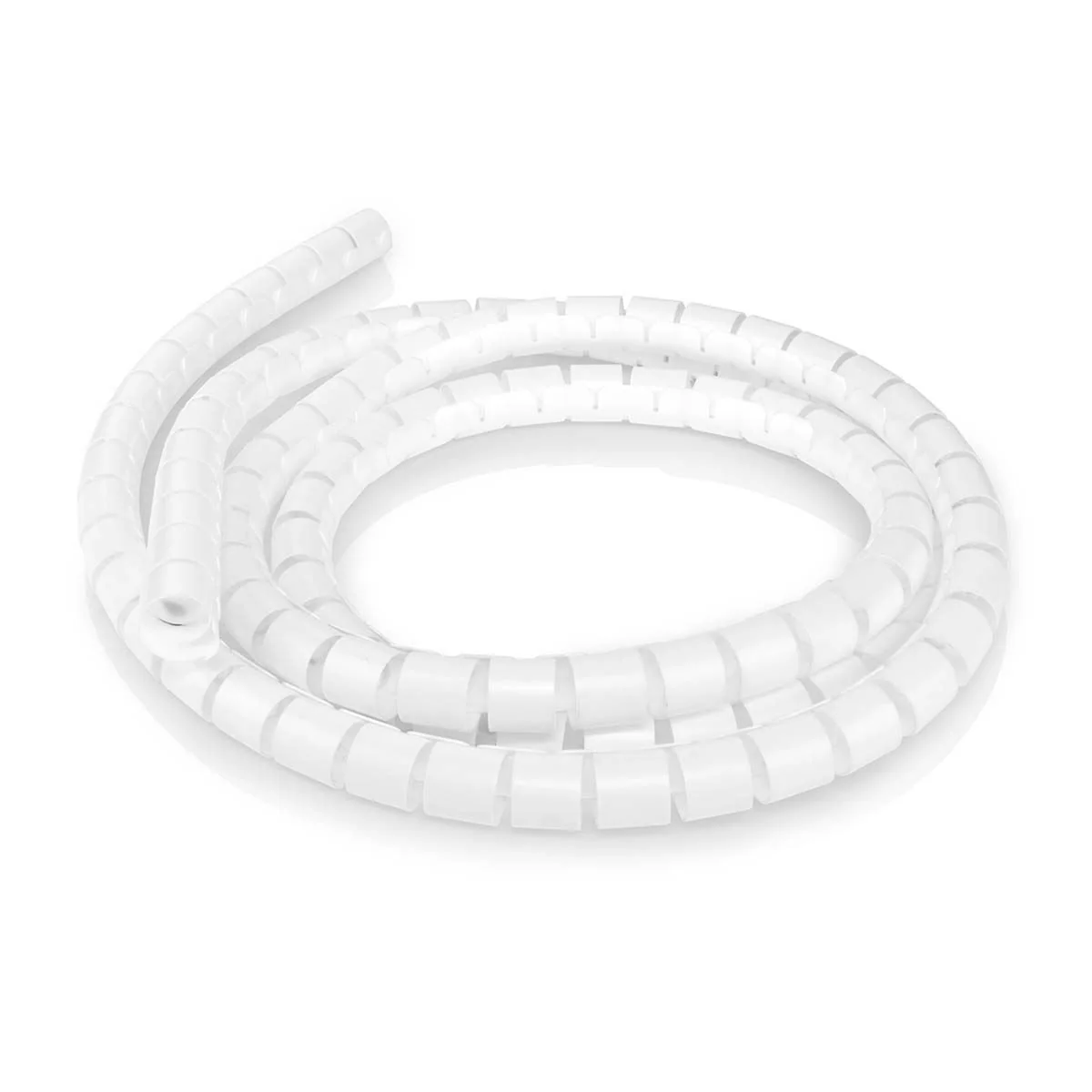 Nedis Cable Management | Spiral Sleeve | 1 pcs | Maximum cable thickness: 22 mm | PE | White - Image 3