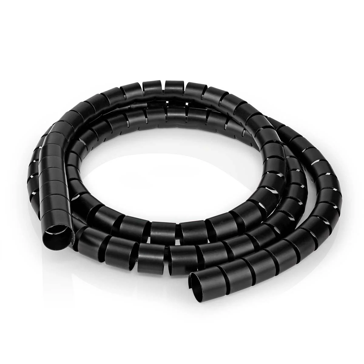 Nedis Cable Management | Spiral Sleeve | 1 pcs | Maximum cable thickness: 28 mm | PE | Black - Image 3