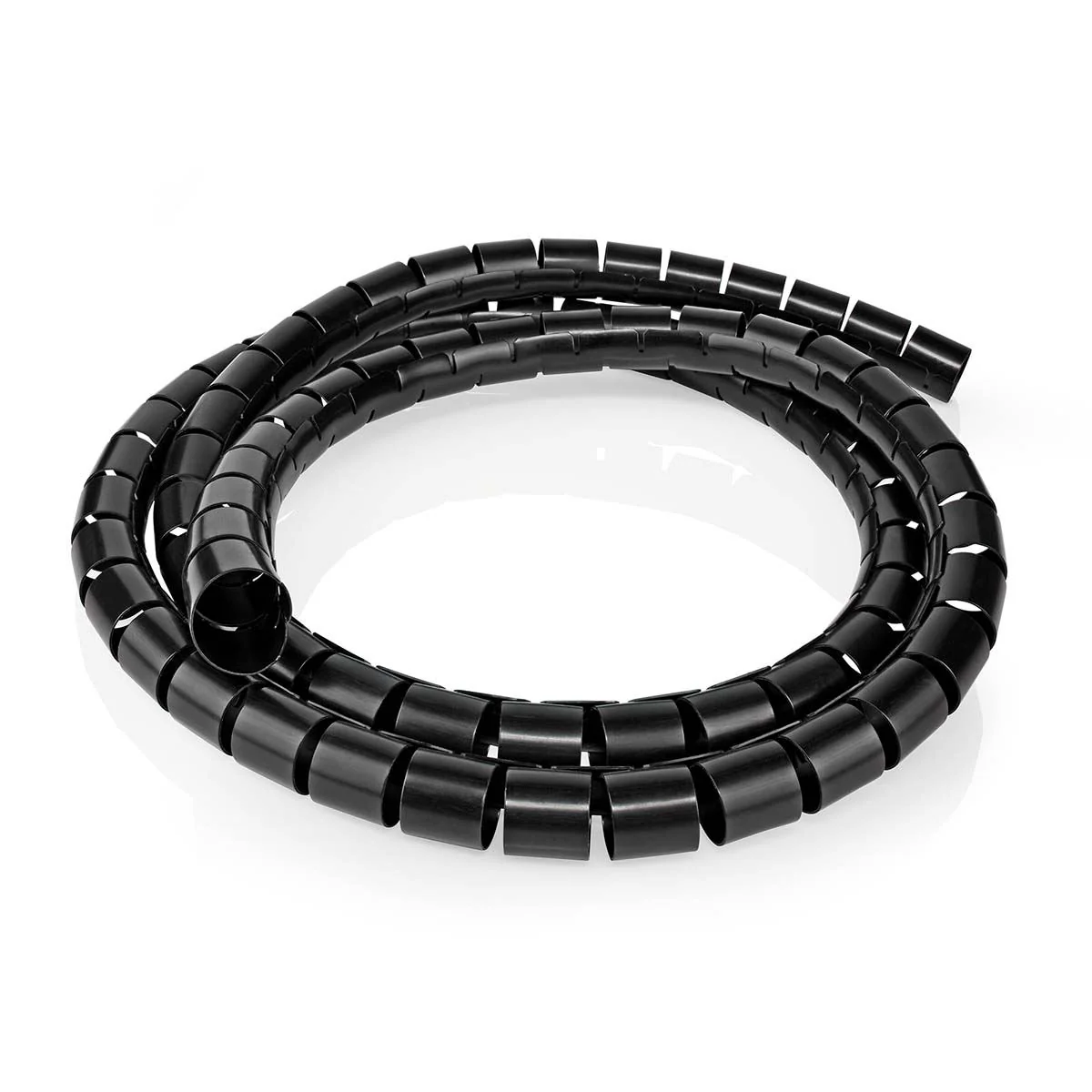 Nedis Cable Management | Spiral Sleeve | 1 pcs | Maximum cable thickness: 32 mm | PE | Black - Image 3