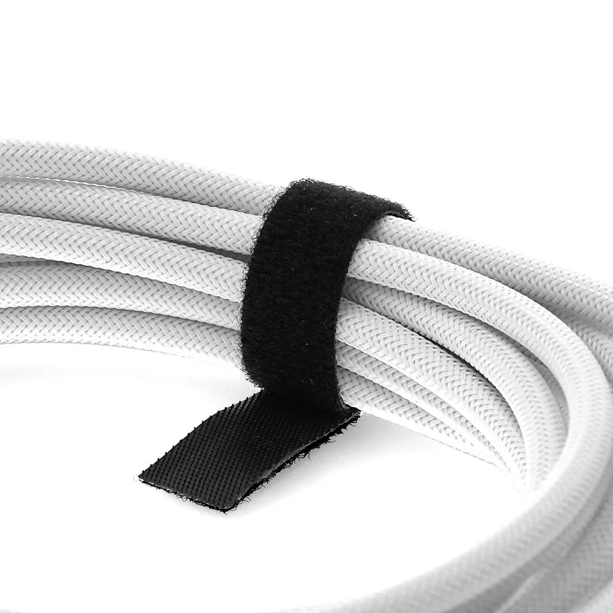 Nedis Hook-and-loop Cable Management Roll | 910 x 1.6 cm | Black - Image 4